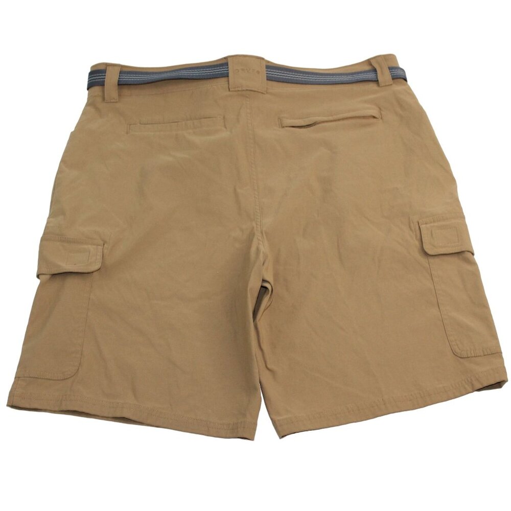 Orvis Cargo Mens Sz 37 Lightweight Stretch Comfort Hiking Fishing Khaki Shorts - Picture 1 of 14